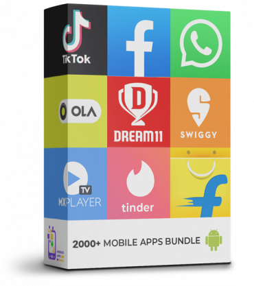2000+ Mobile App Clones + 5 Bonuses + App UI Kit